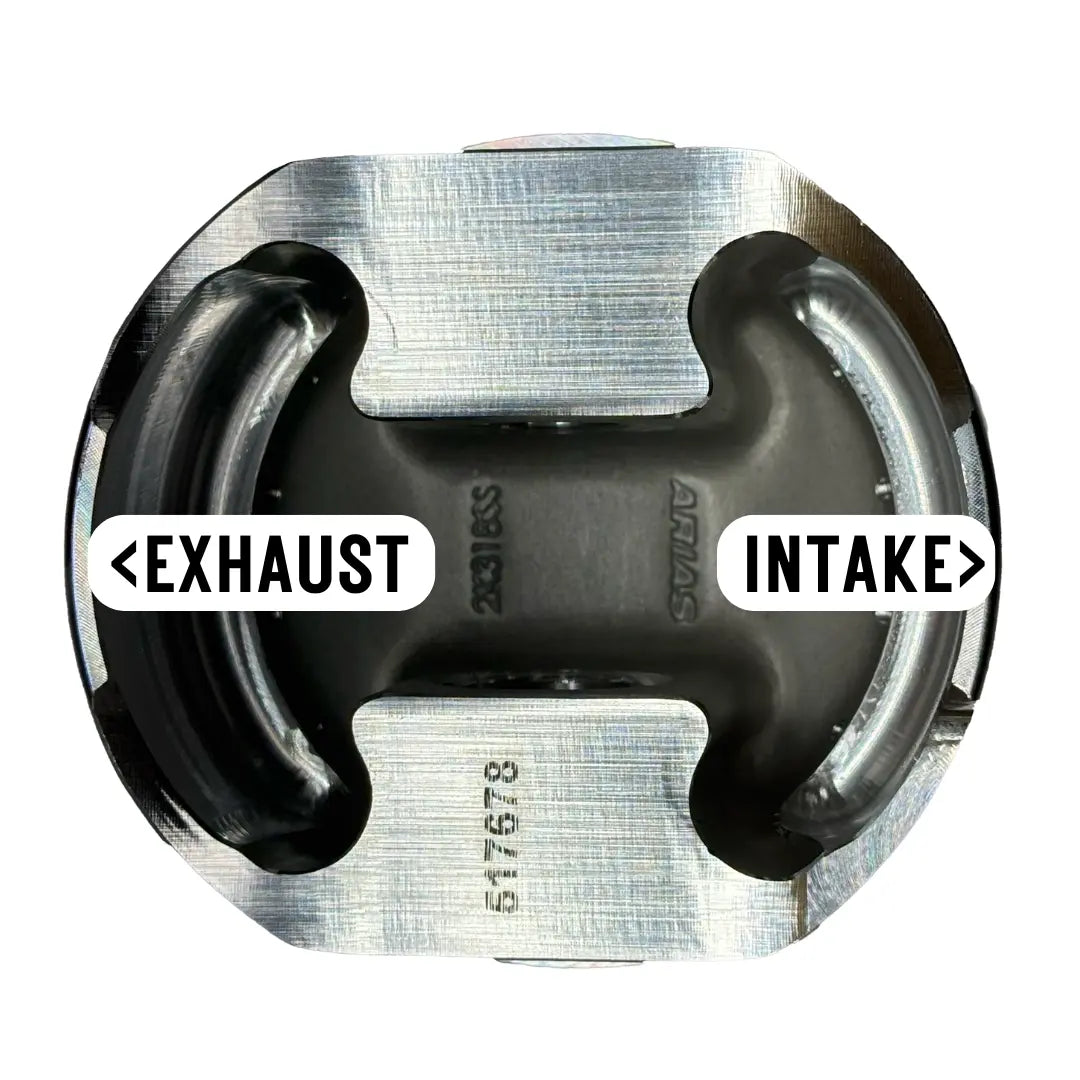 BMW S54 Piston Set by Arias