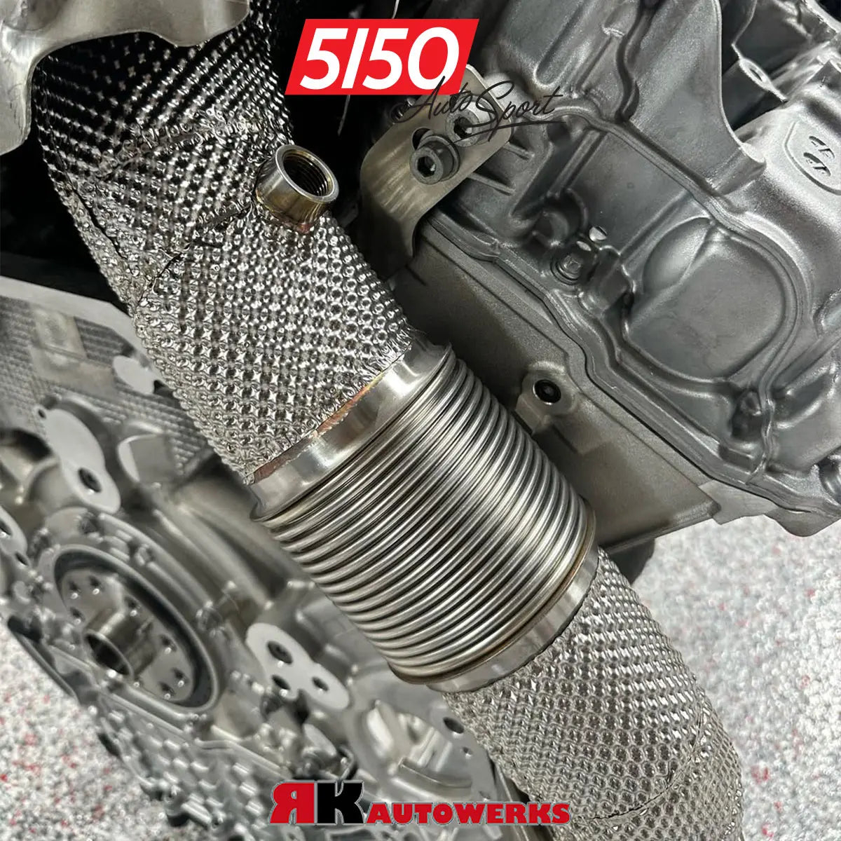 RK Autowerks G90 M5 Downpipes