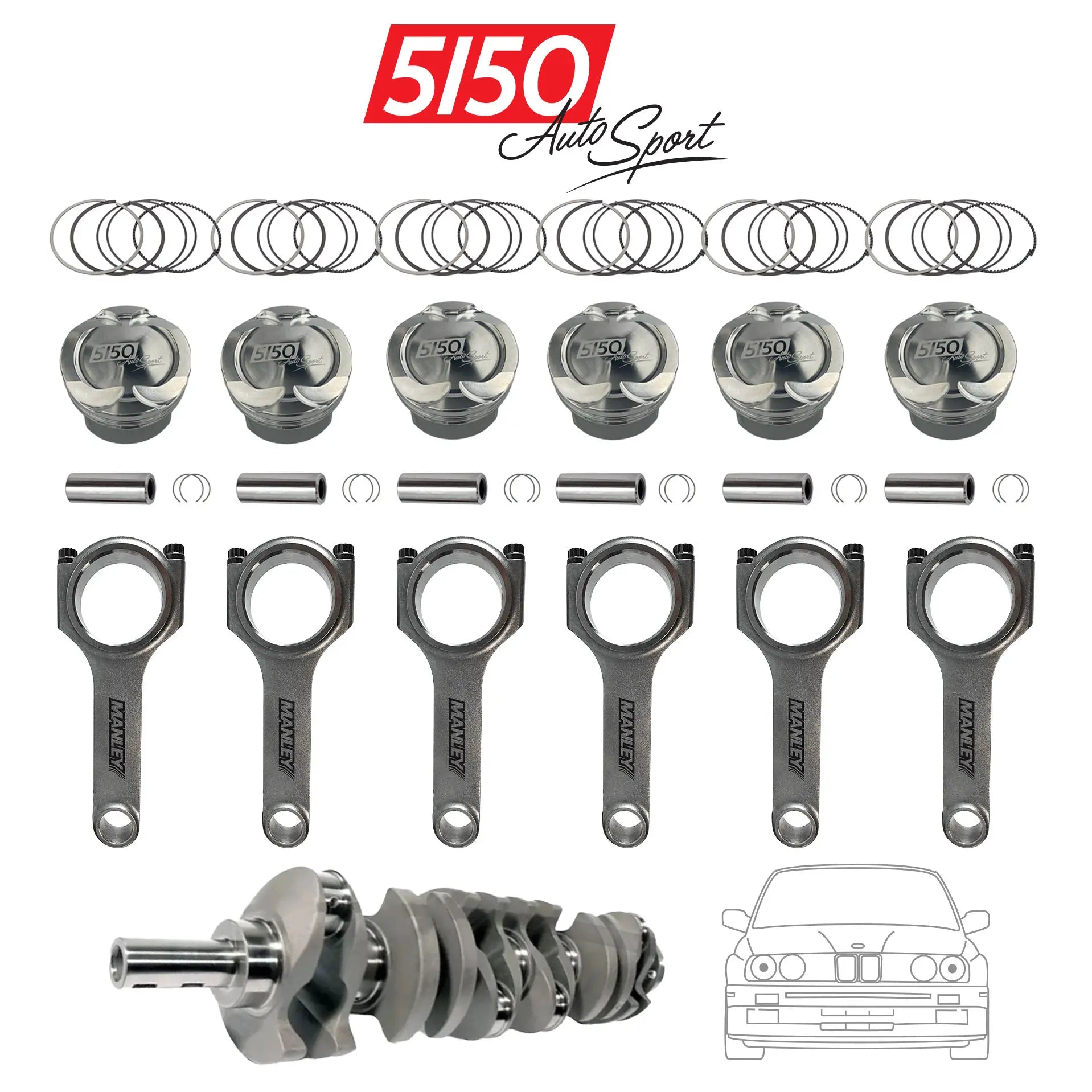 3.3L Stroker Kit for BMW M20