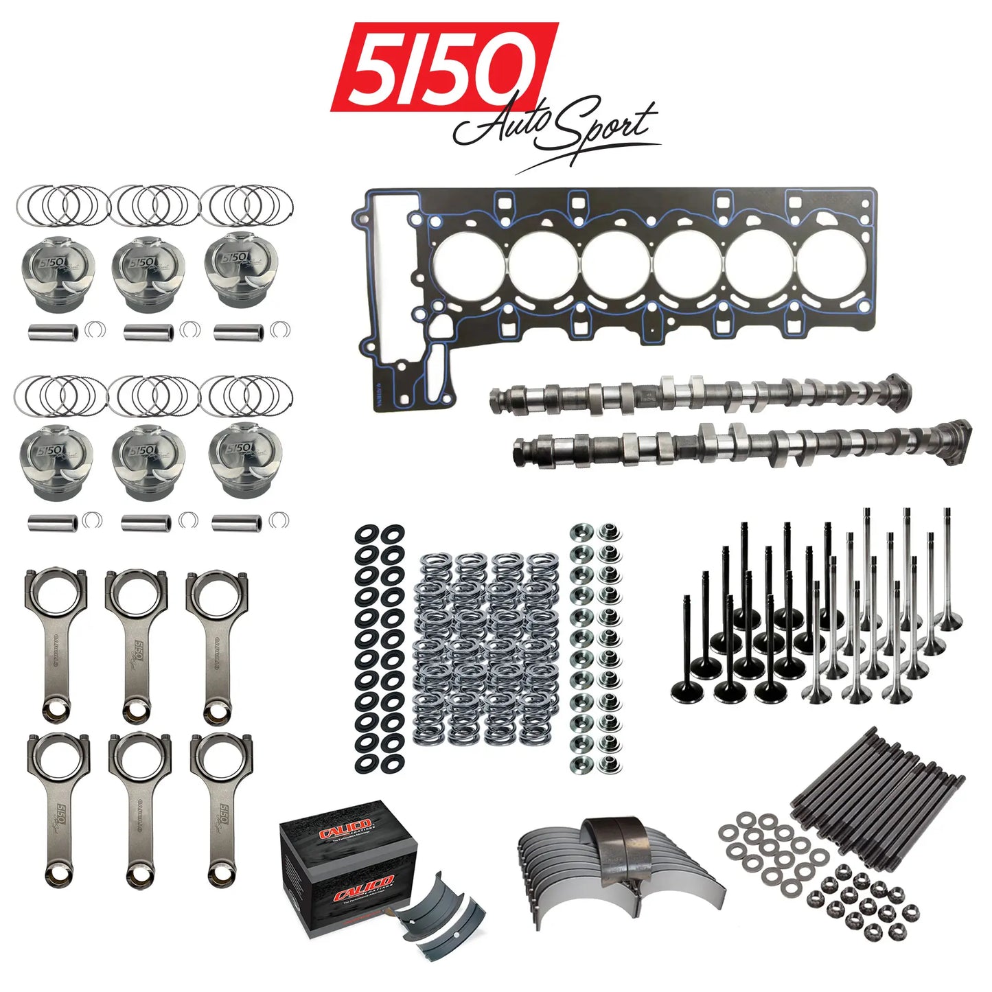 BMW N54 Complete Engine Build Kit by 5150 AutoSport