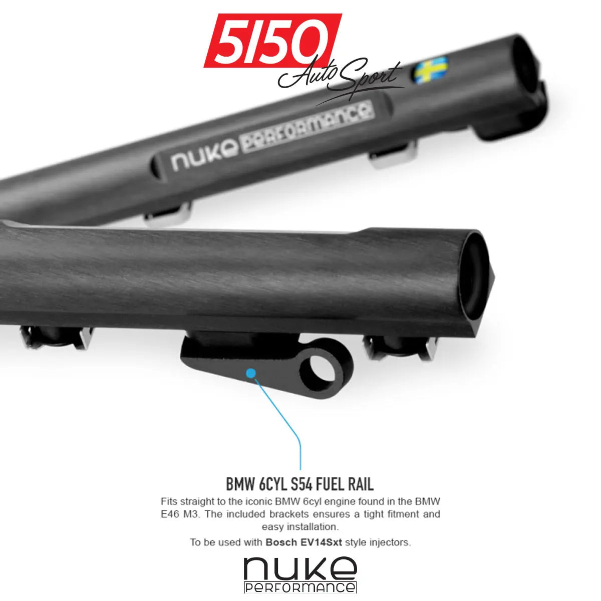BMW S54 Fuel Rail