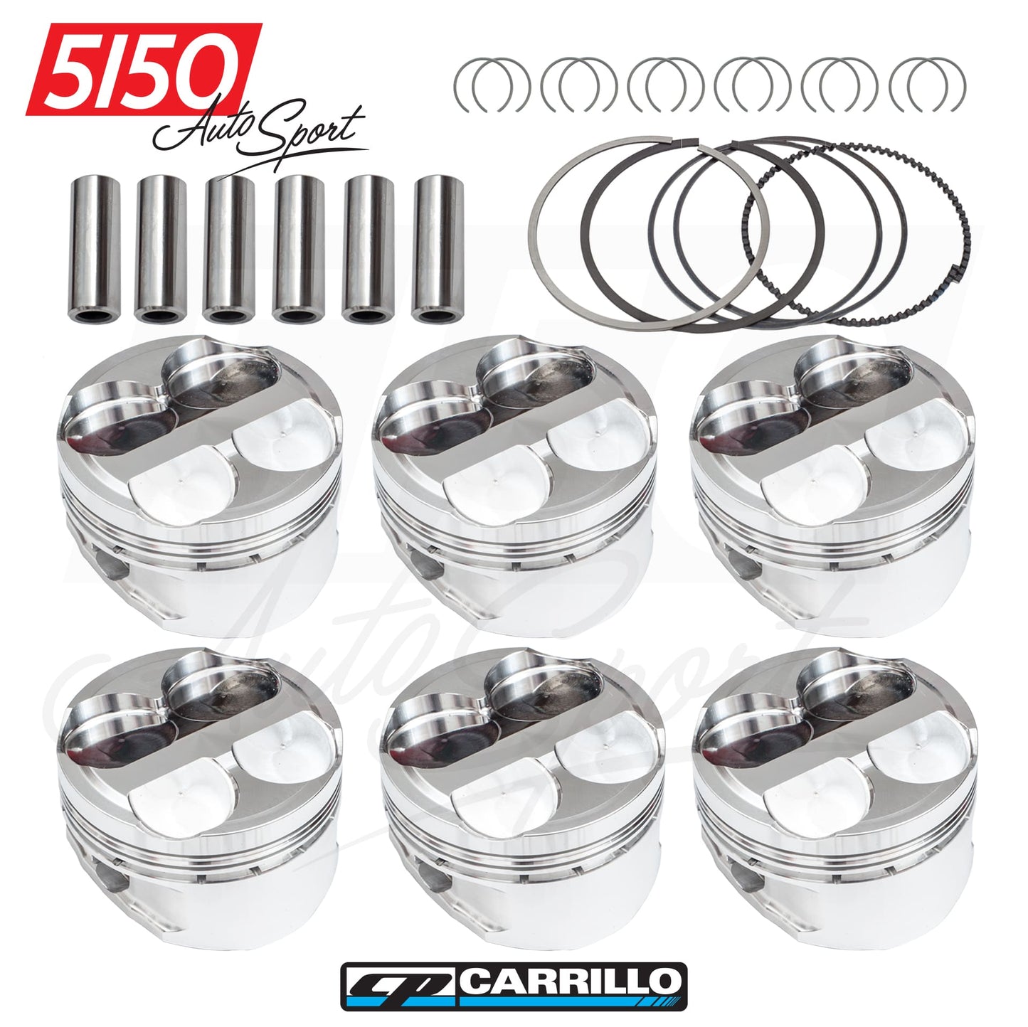 CP Forged Piston Set, BMW M54 B25