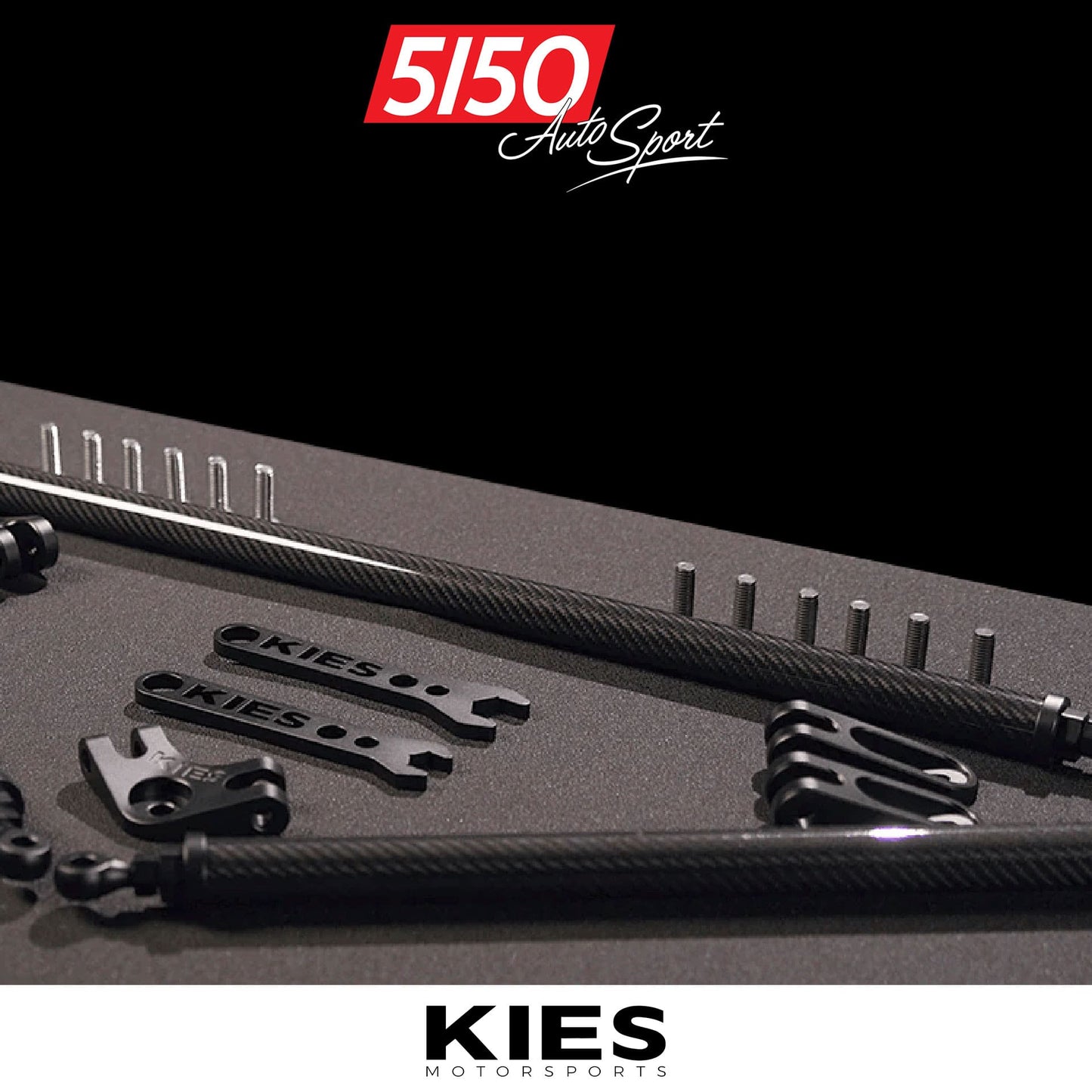 KIES Motorsports Executive Line Carbon Fiber Strut Brace, BMW G8X M