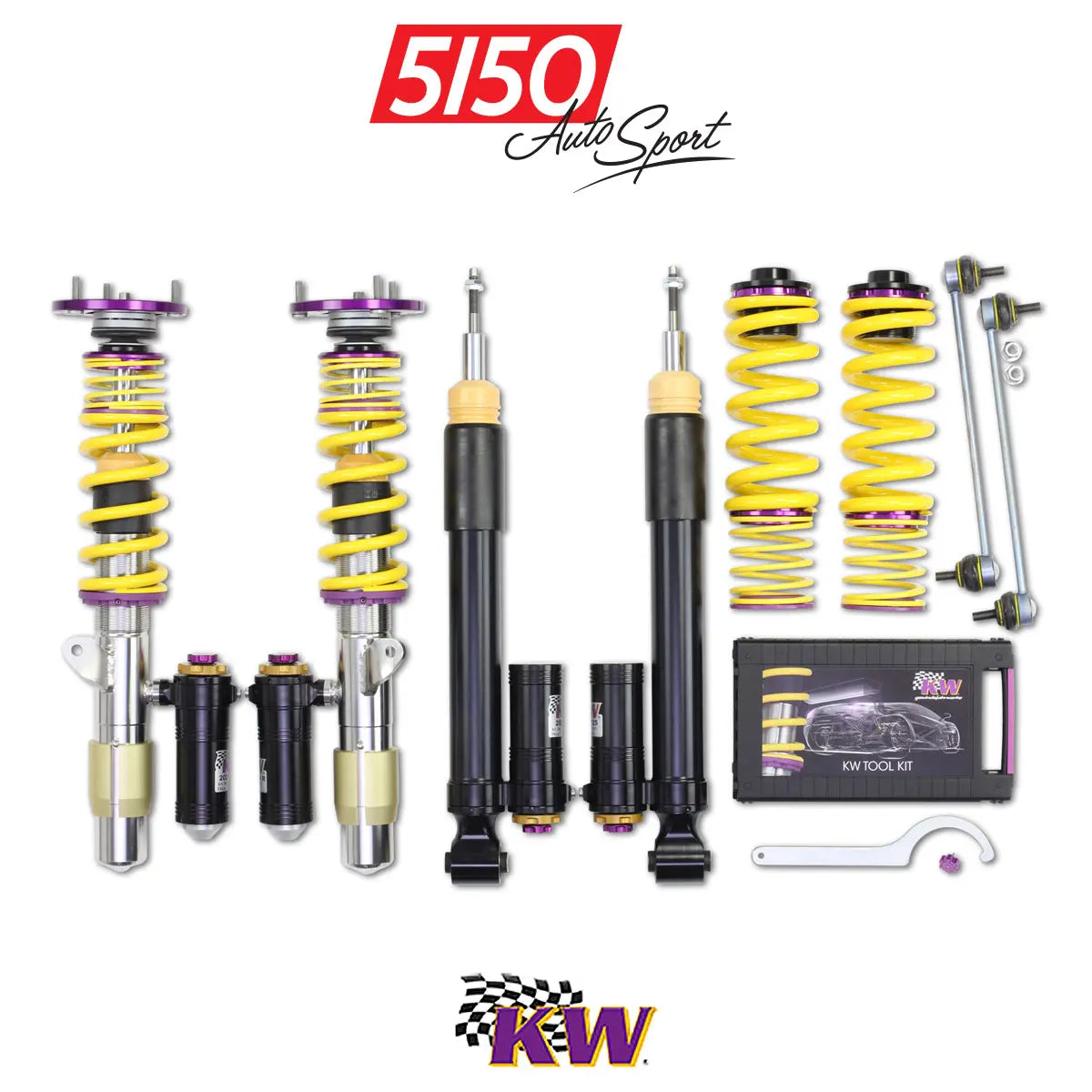 KW Coilover Kit, BMW E90 / E92 M3 Non-EDC