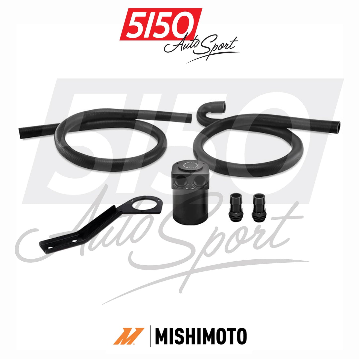 Mishimoto Baffled Oil Catch Can, BMW N54 CCV Side