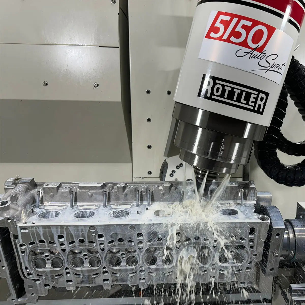 BMW 5-Axis CNC Cylinder Head Porting