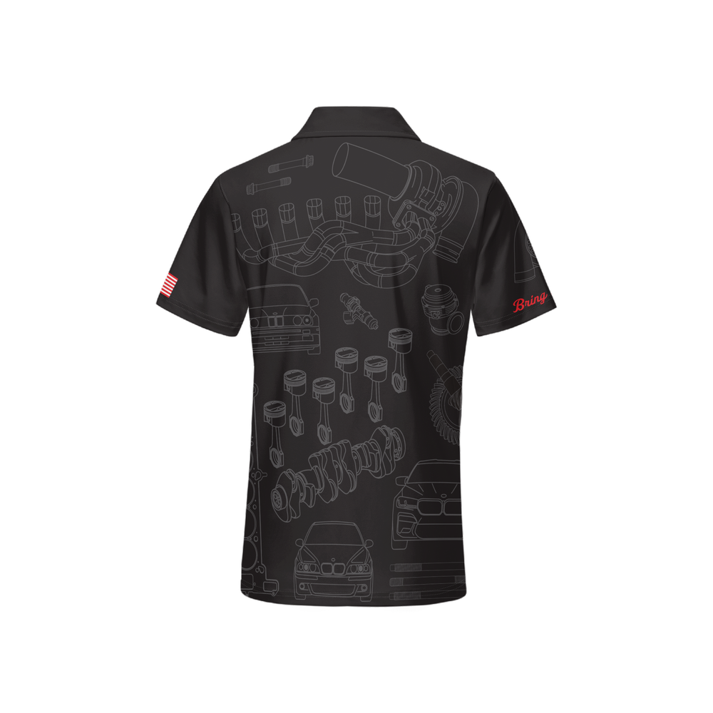 Women's Sublimated 5150 Crew Polo, Classic Fit