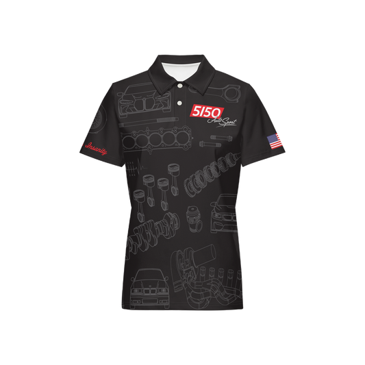 Women's Sublimated 5150 Crew Polo, Classic Fit