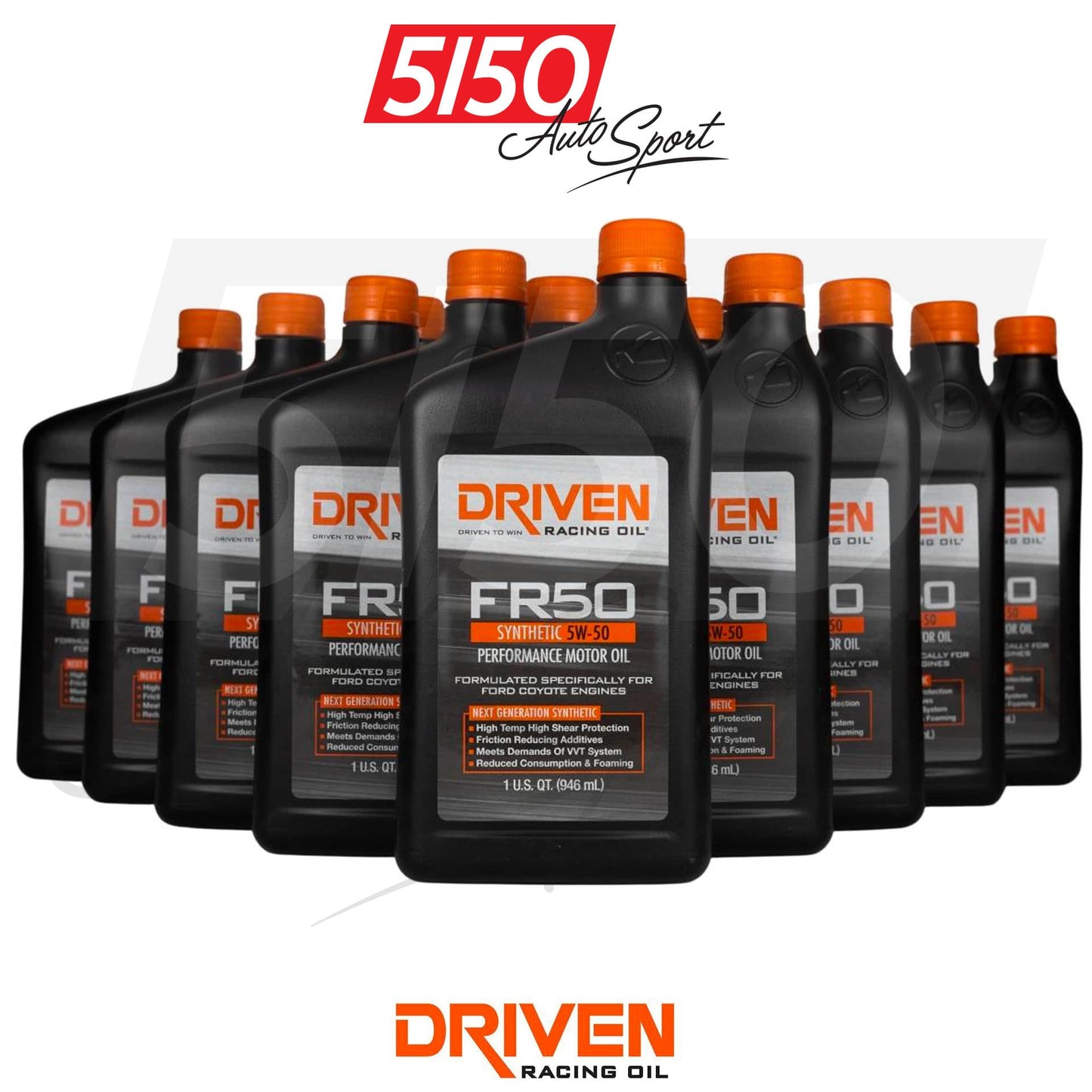 Driven Racing Oil FR50 5W-50 Synthetic Street Performance Oil
