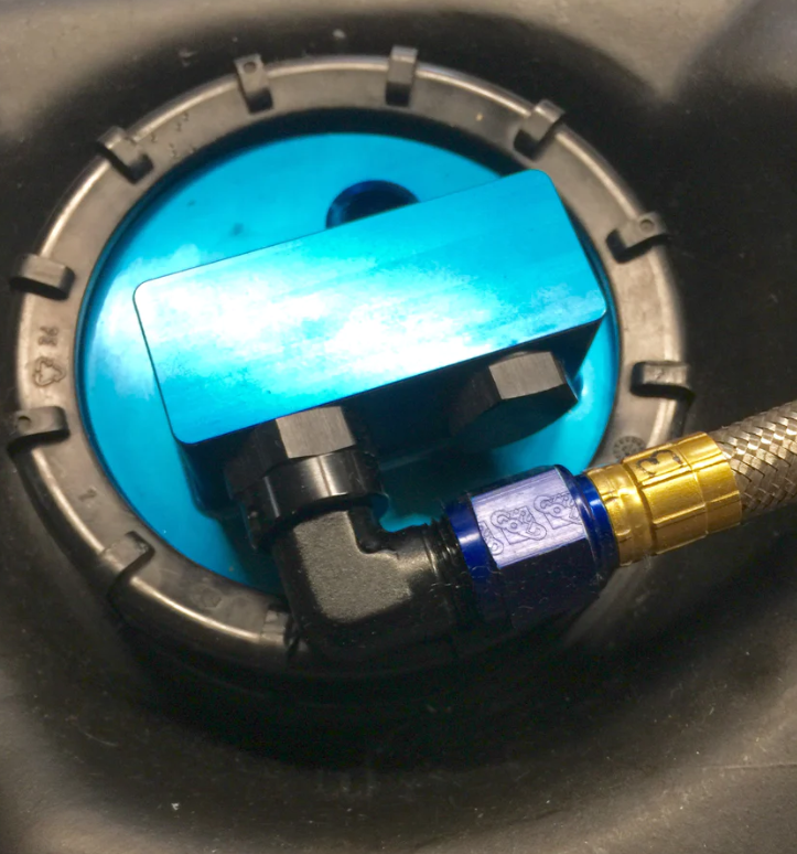 Rally Road Dual Fuel Pump Hanger, BMW E36