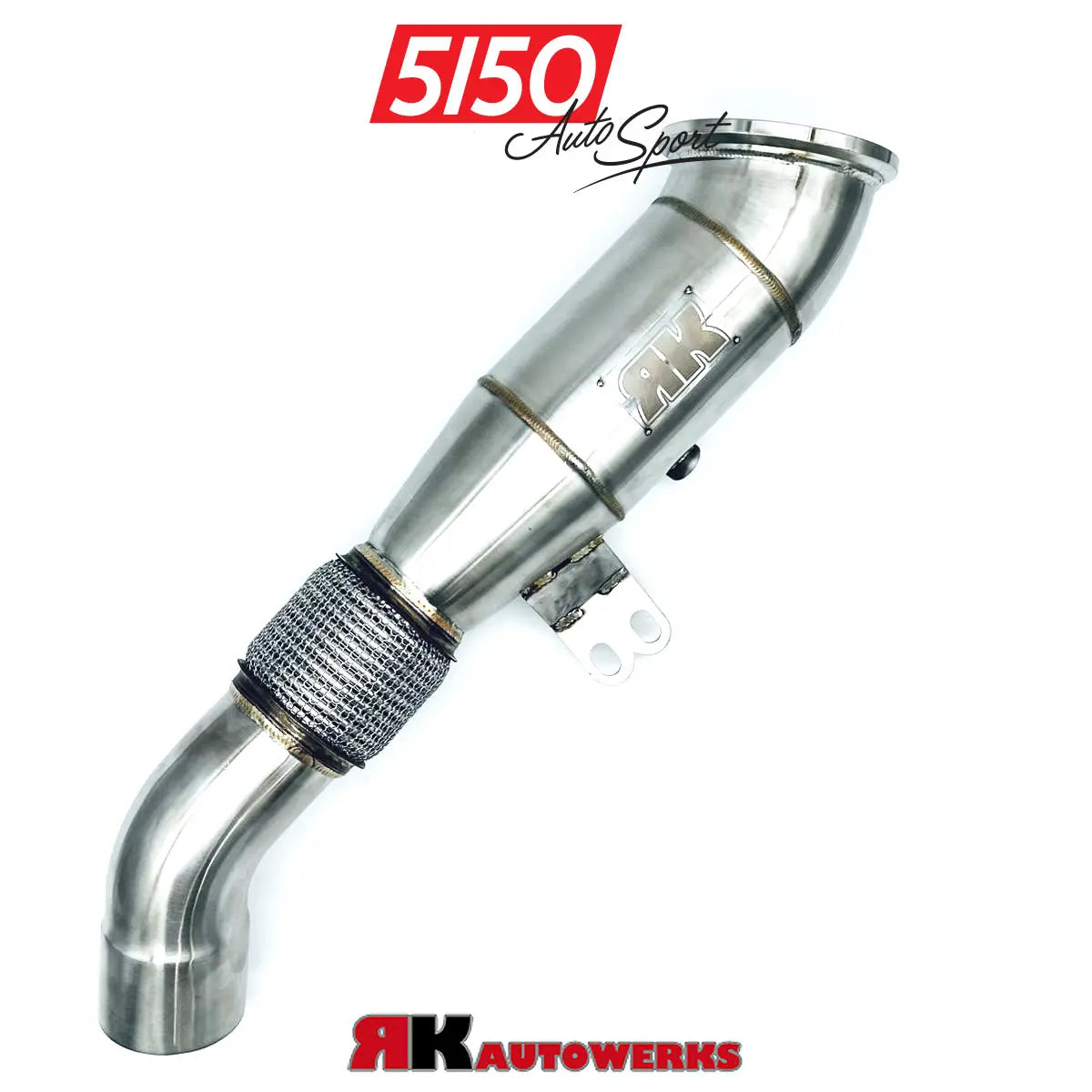 BMW B58 4.5" Catless Race Downpipes by RK Autowerks