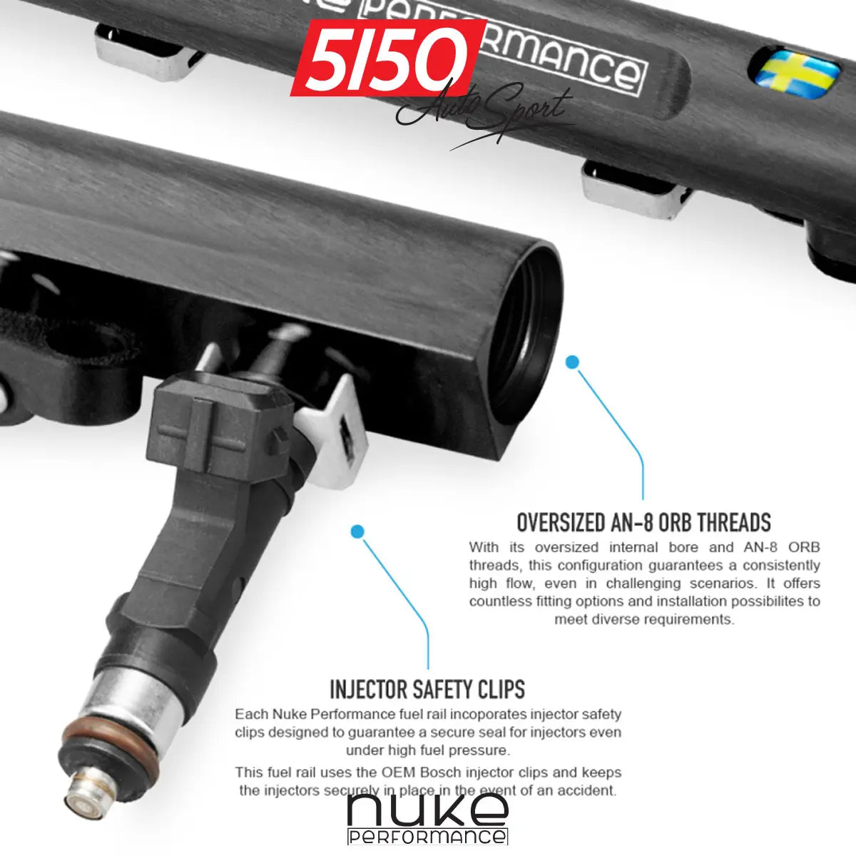 BMW M60 M62 Fuel Rail