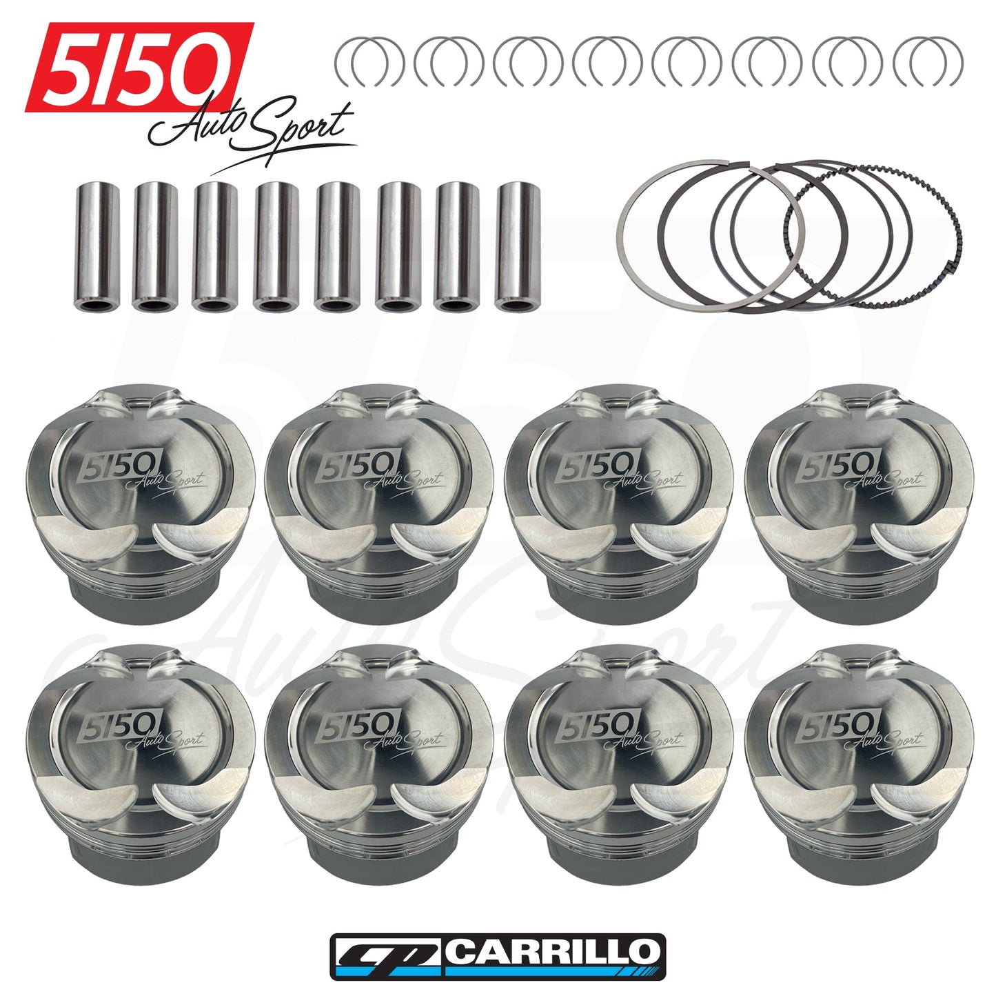 CP Forged Piston Set, BMW S68 Alusil, Pro-Xtreme