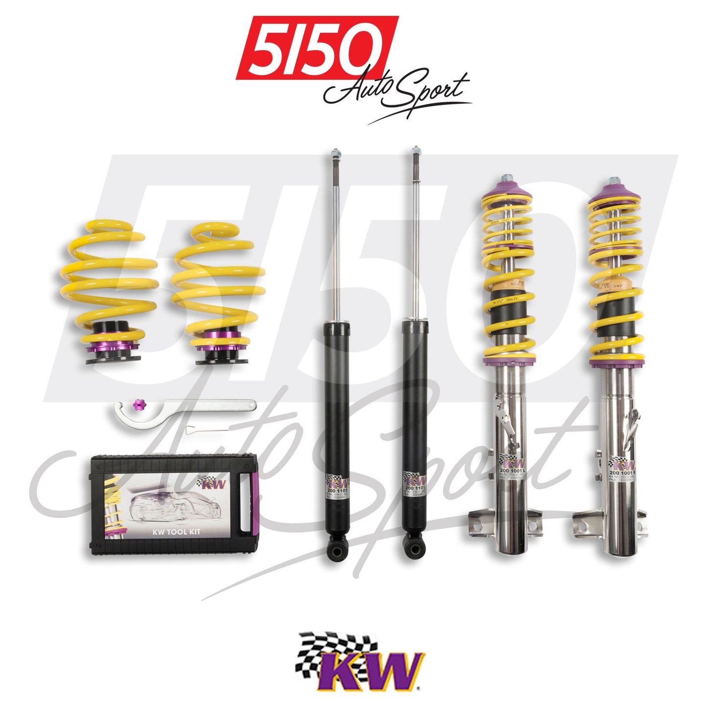 KW Coilover Kit, BMW E36 Non-M