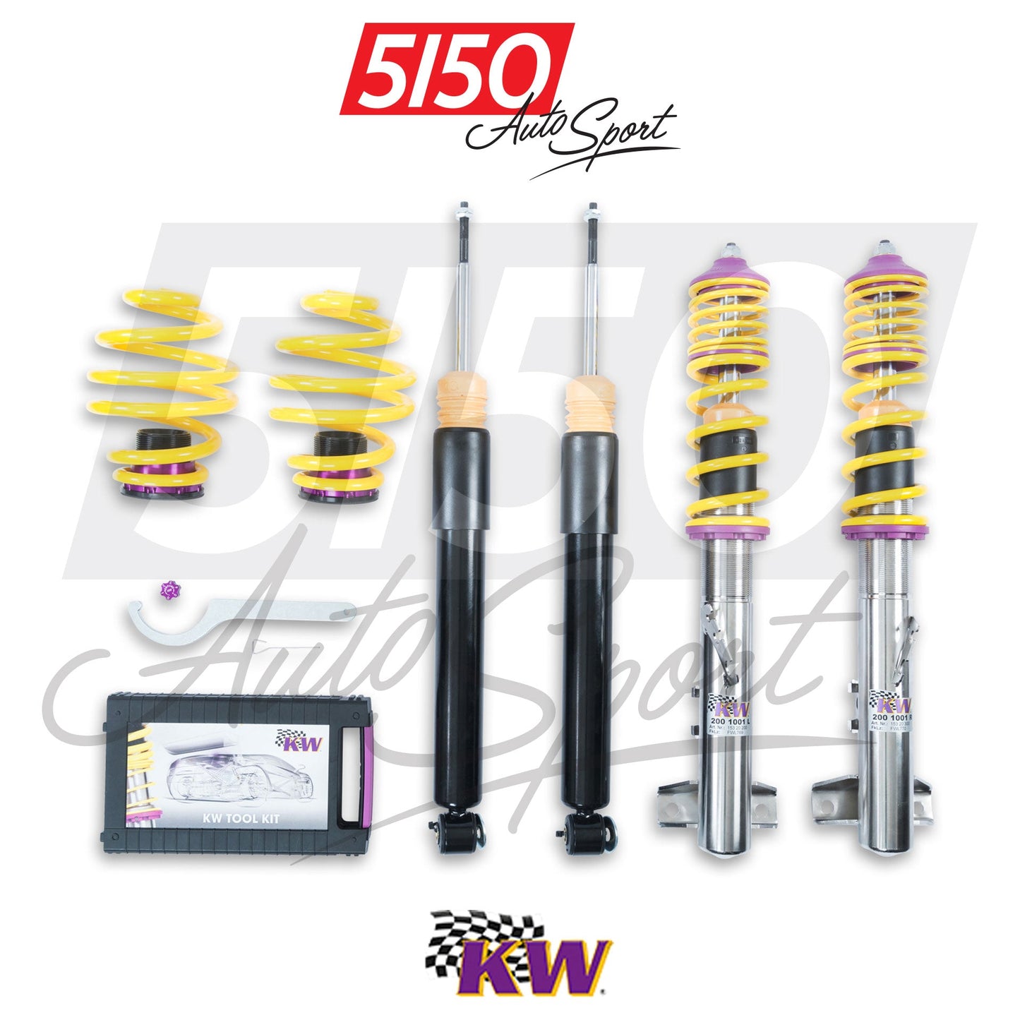 KW Coilover Kit, BMW E36 Non-M