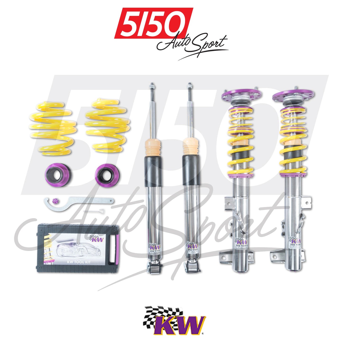 KW Coilover Kit, BMW E36 Non-M