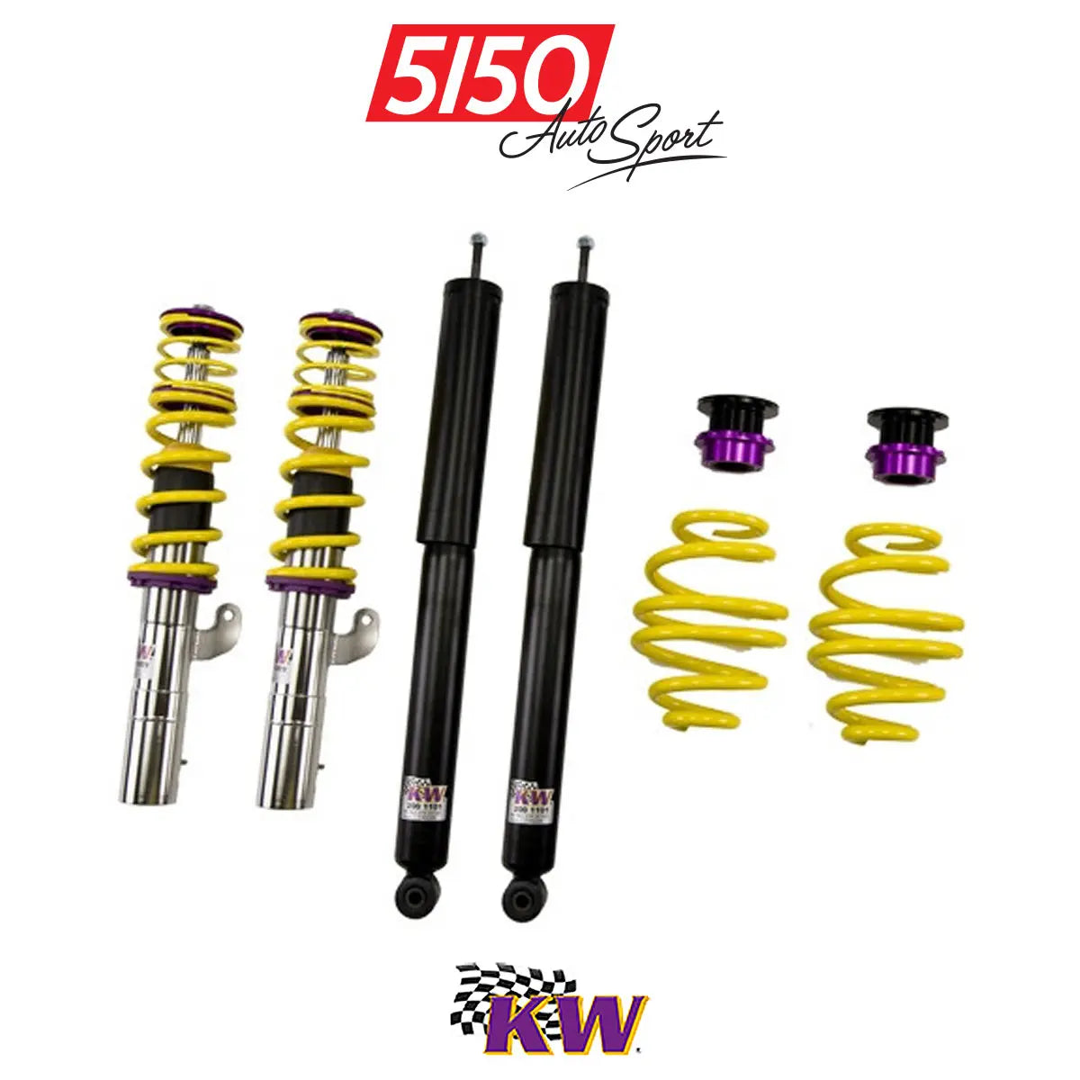 KW Coilover Kit, BMW E46 Non-M AWD