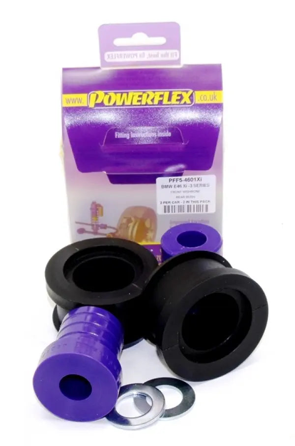 Powerflex Polyurethane Suspension Bushings, BMW E46 Non-M