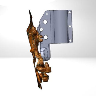 SM3 IDS Drag Suspension Adapter Brackets, BMW E36