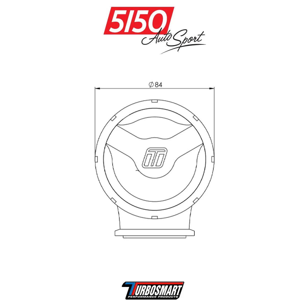 Turbosmart 14psi GenV Hypergate45 Wastegate
